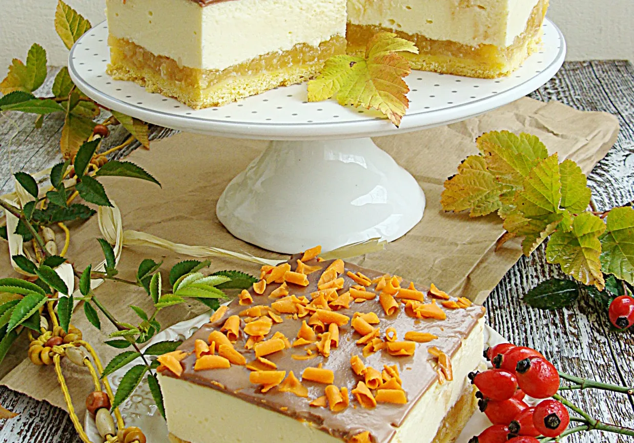 Pyszne ciasto na imieniny, idealne na jesienne przyjęcie. Przepisy na takie cuda znajdziesz w internecie.