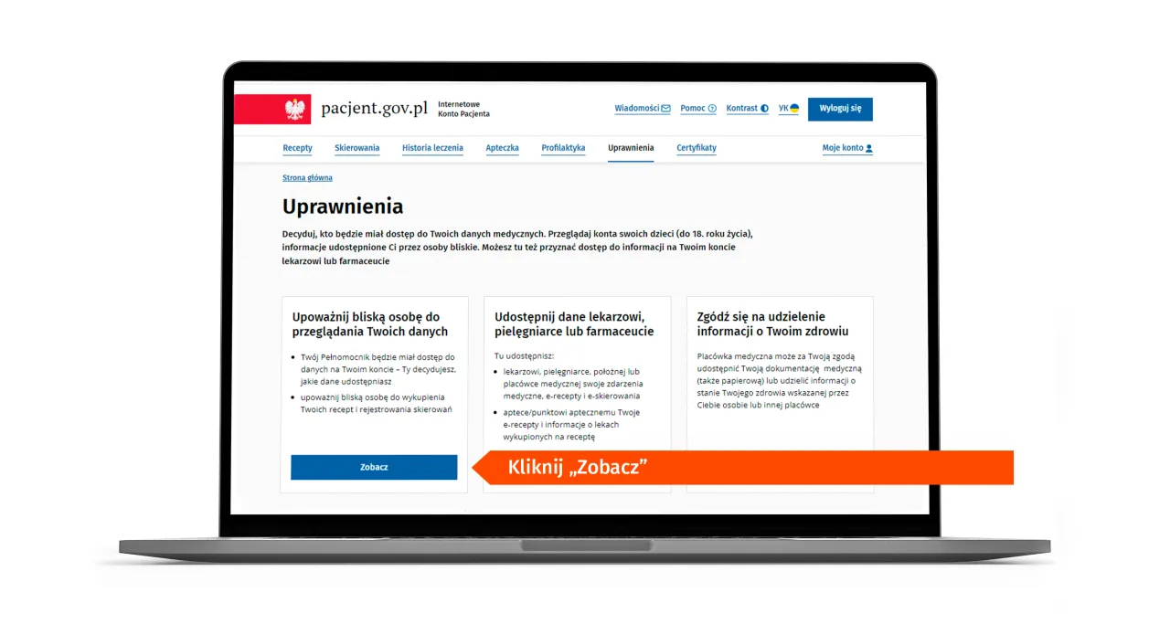 Wzór upoważnienia pisemnego do odbioru leków