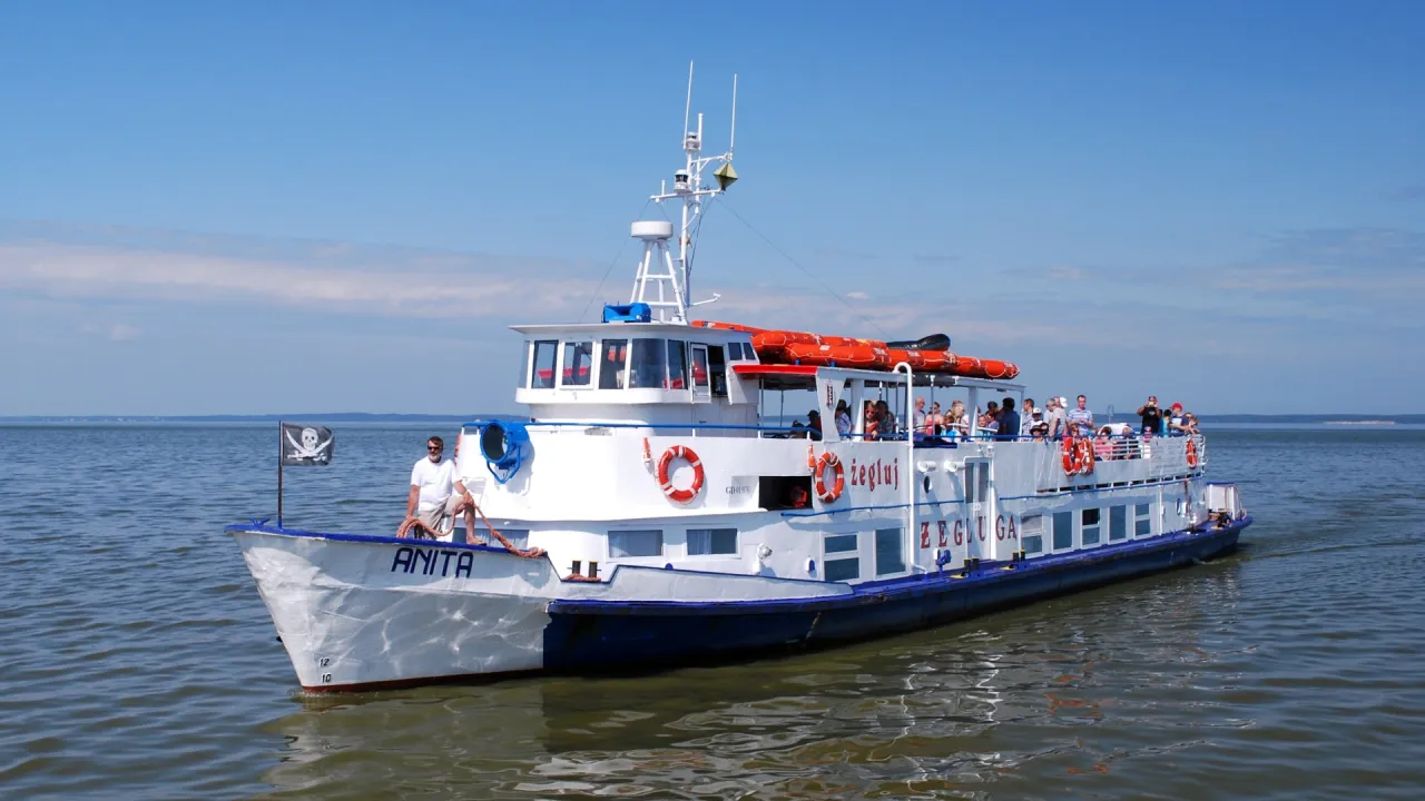 Rejs statkiem Zalew Wiślany Krynica Morska