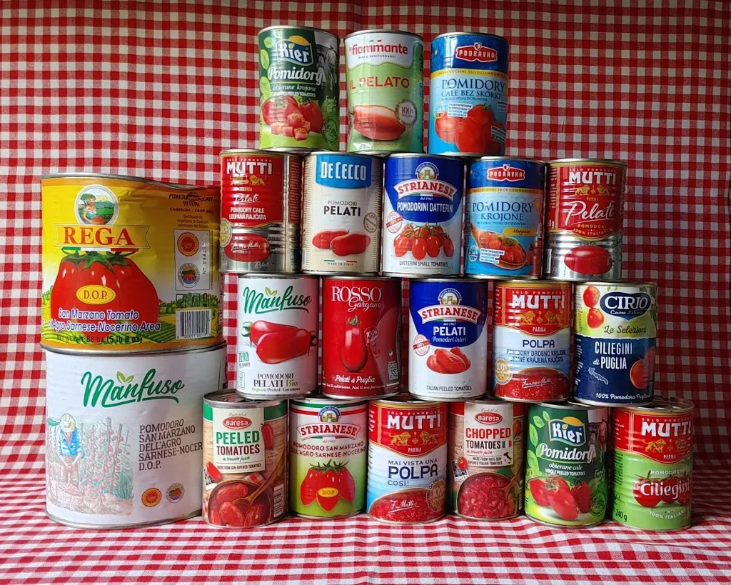 koncentrat passata pomidory z puszki porównanie