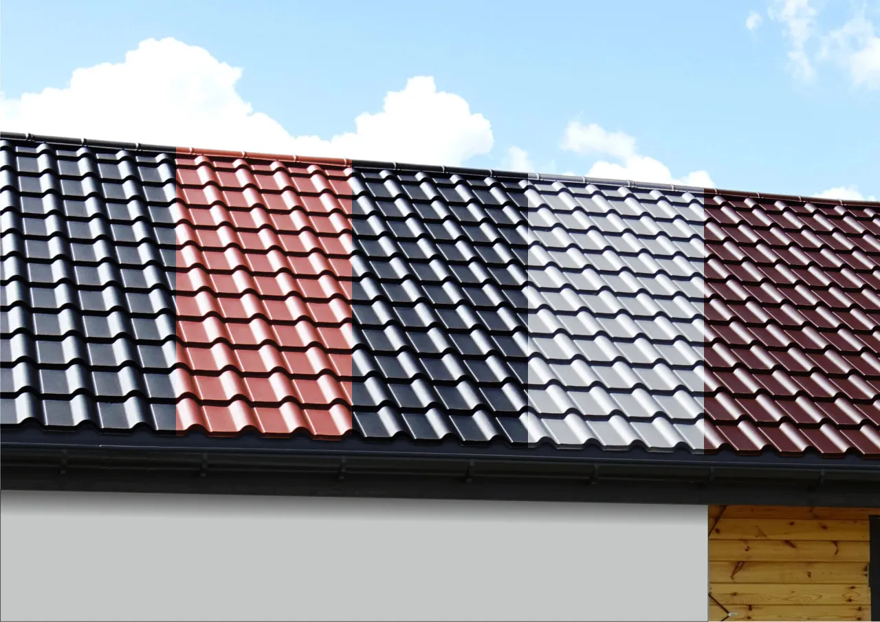 porównanie farb do dachu z blachy