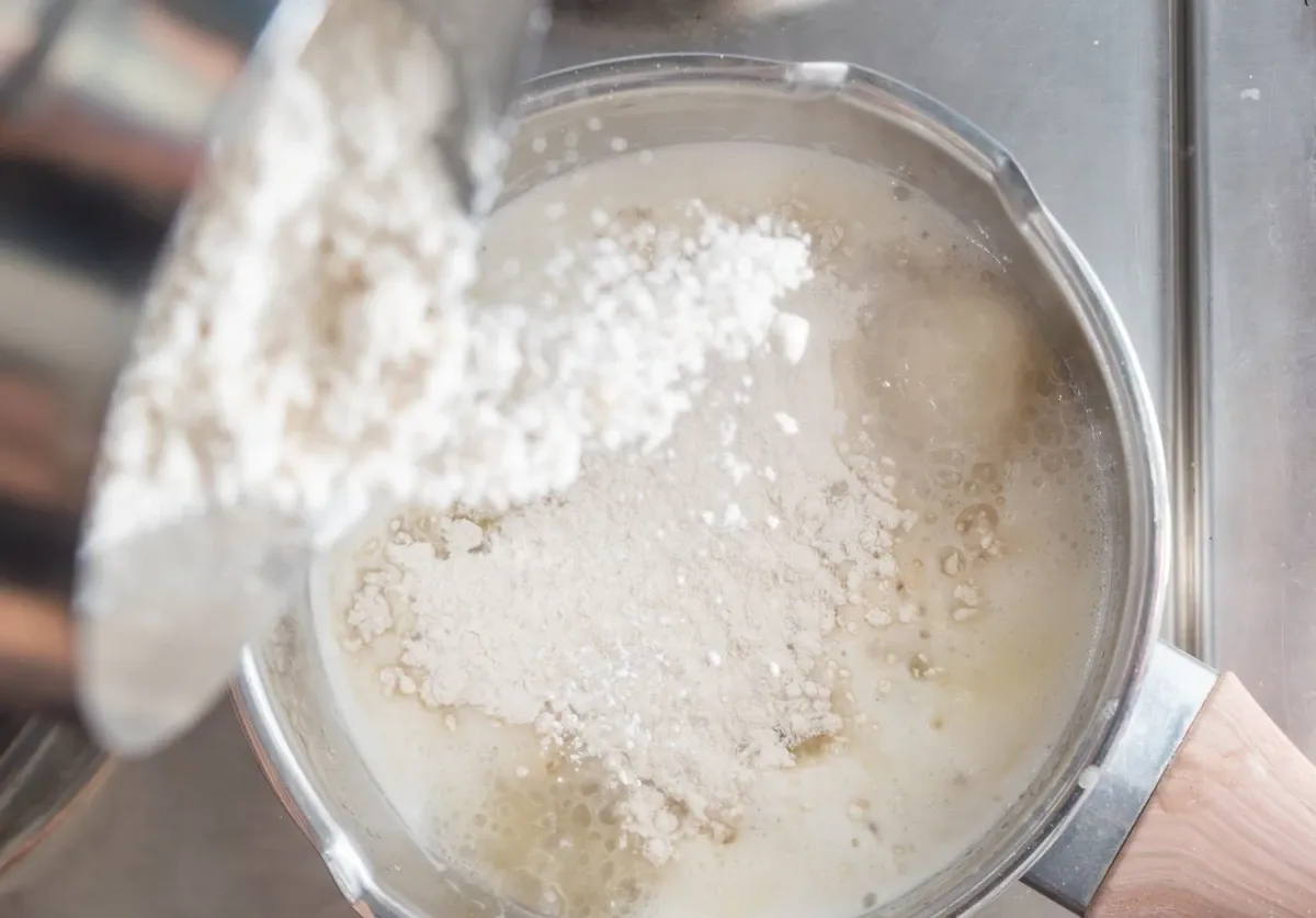 mąka bananowa zagęszczanie sosów