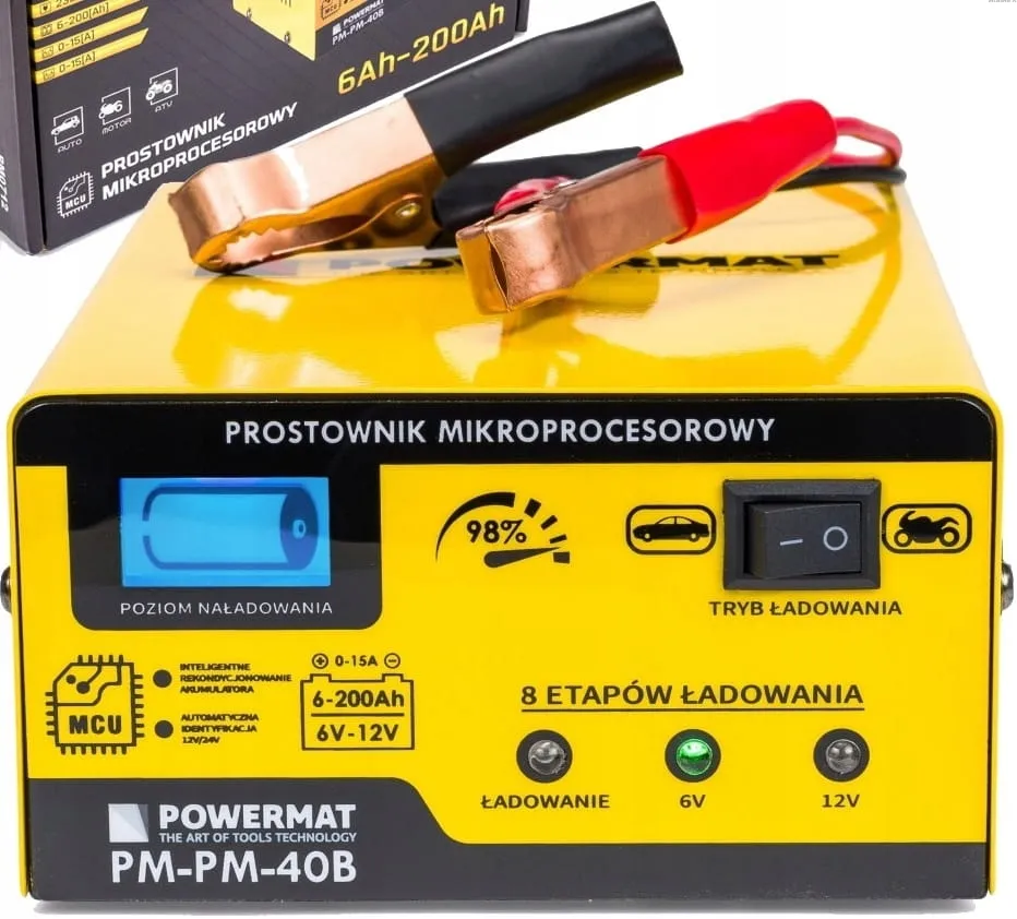 prostownik mikroprocesorowy funkcje