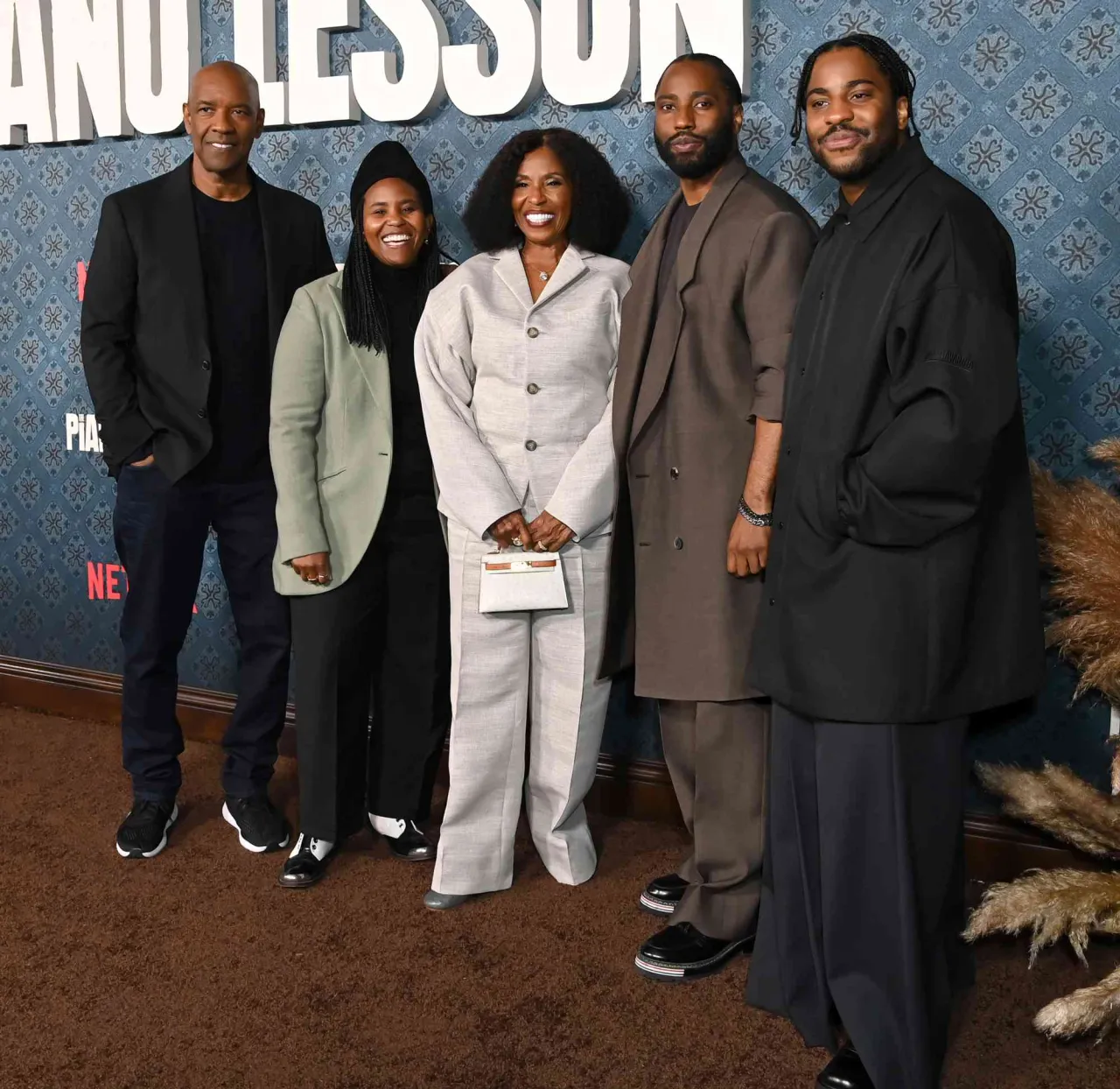 Denzel Washington z rodziną