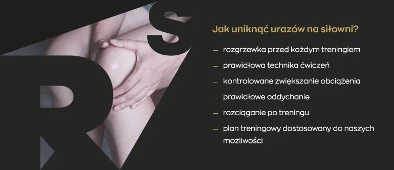 Najczęstsze kontuzje CrossFit infografika