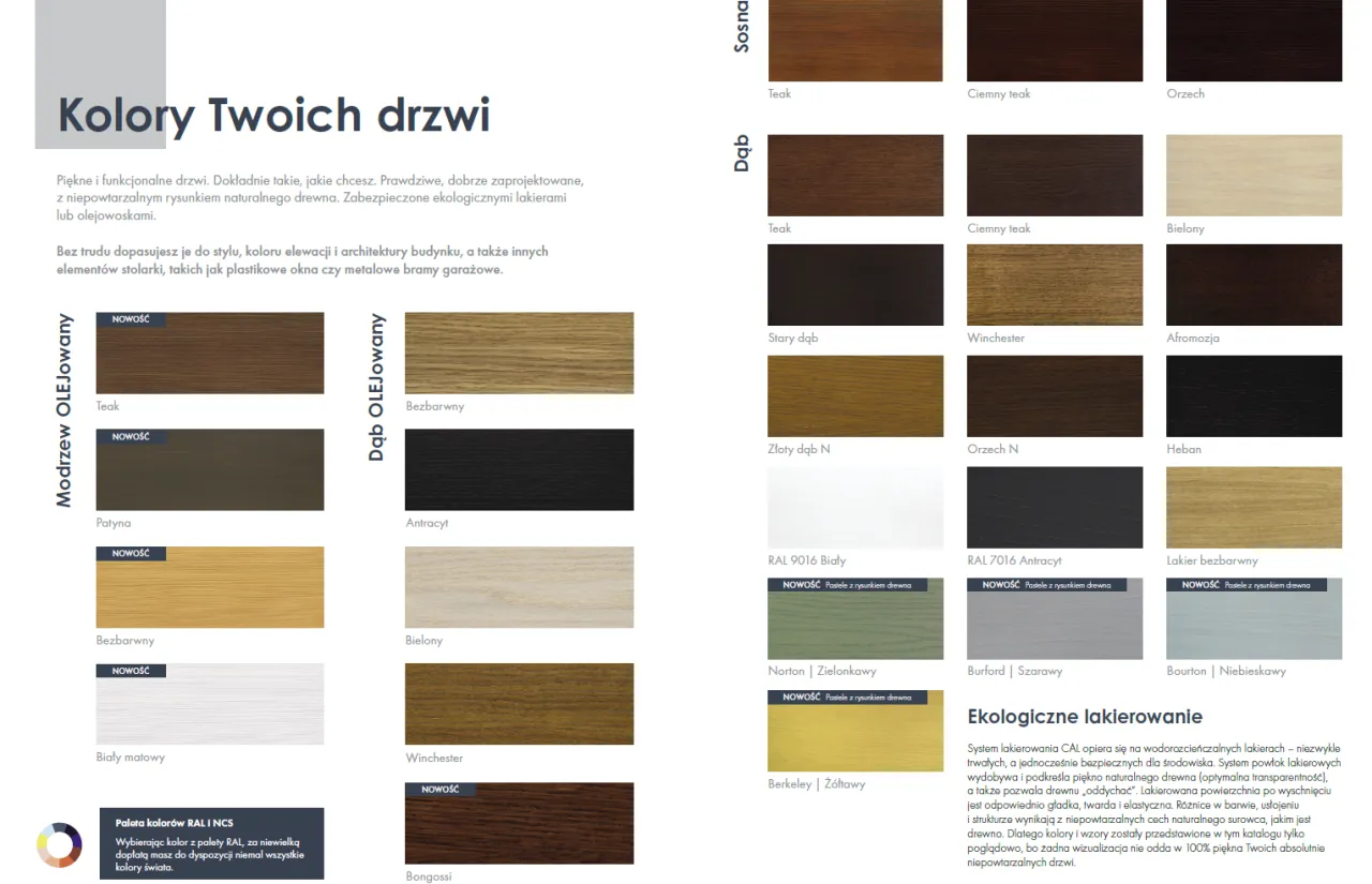 rodzaje farb do drzwi wewnętrznych porównanie