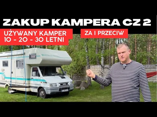 Porównanie nowego i używanego kampera