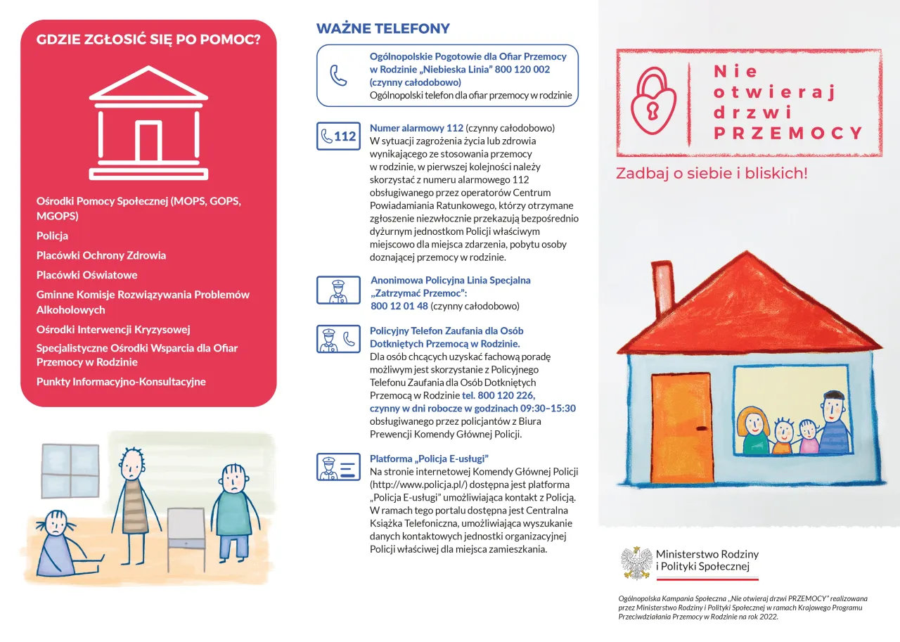 Gdzie zgłosić przemoc psychiczną instytucje