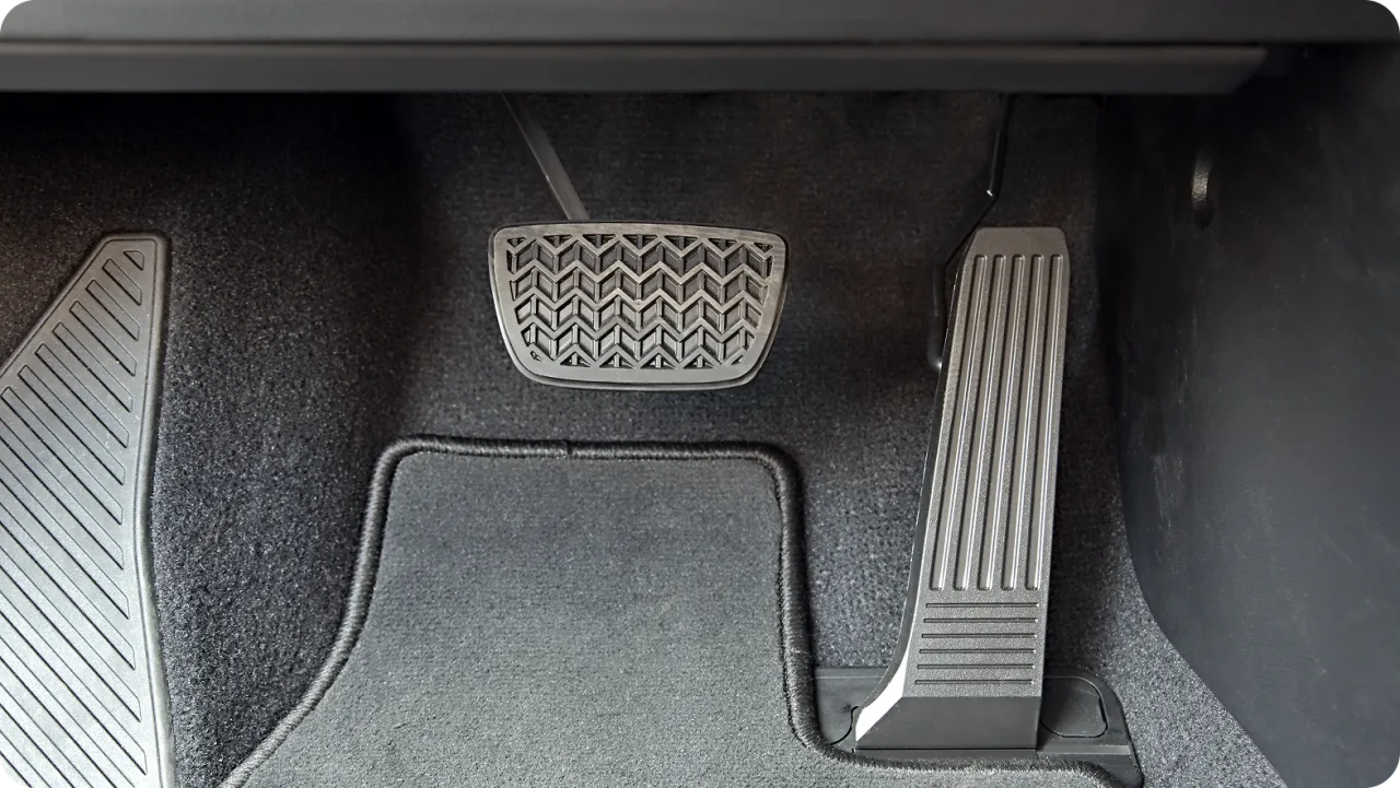 pedały w samochodzie automatycznym