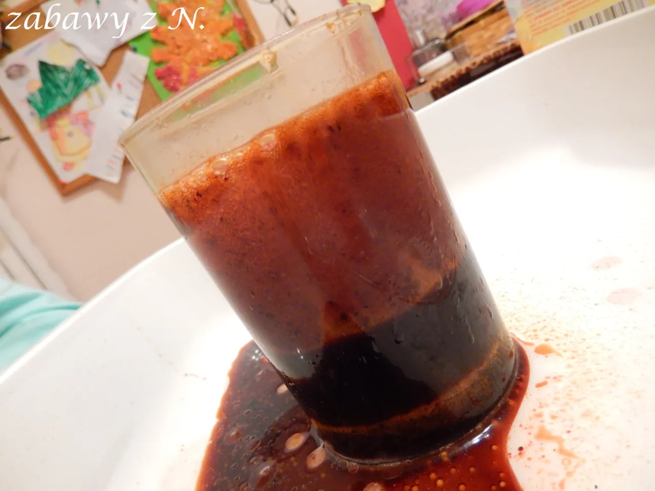 domowa lampa lawa diy