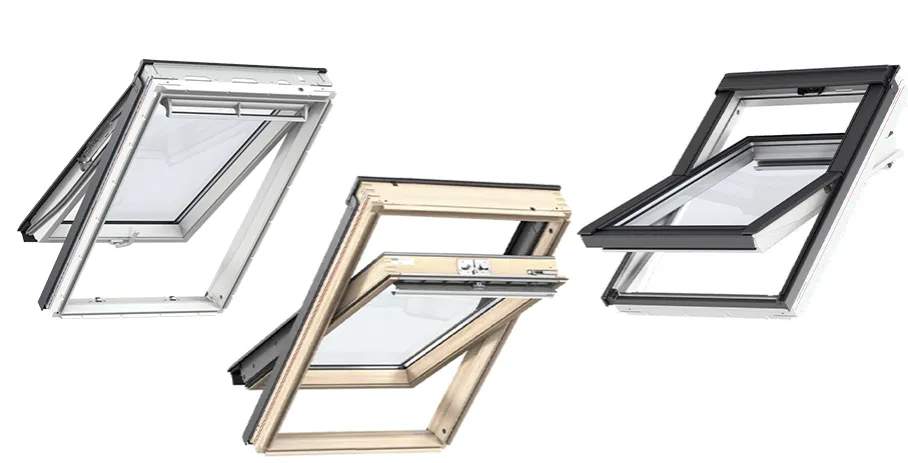 rodzaje okien dachowych