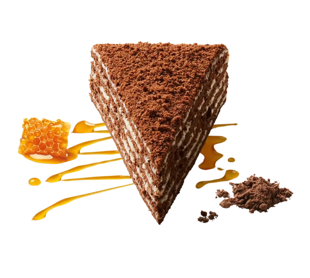 gotowe ciasto marlenka przekrój