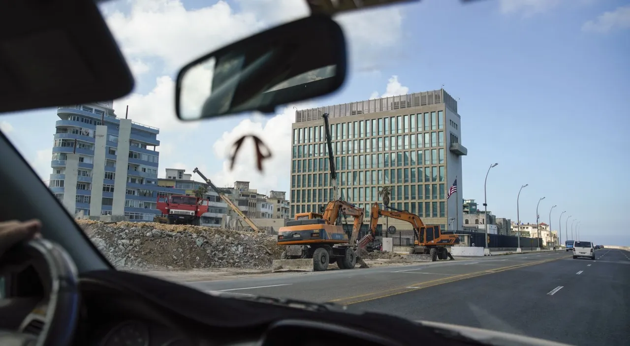 Syndrom hawański mapa przypadk&oacute;w dyplomaci