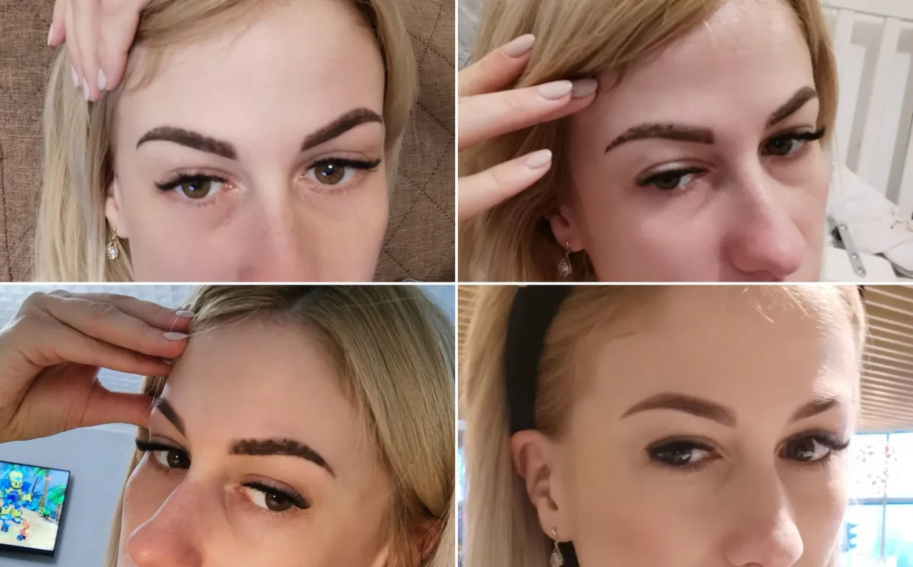 Makijaż permanentny brwi po roku