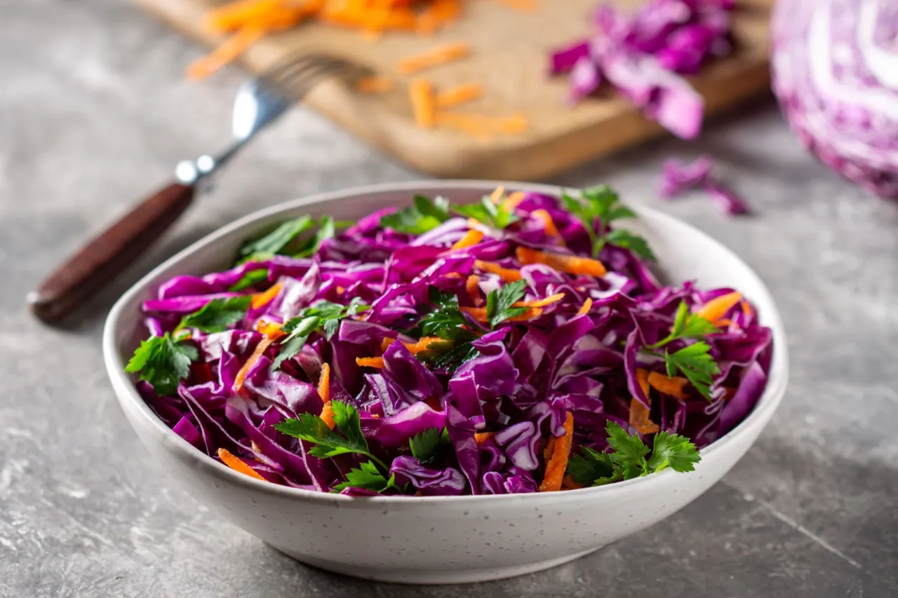 surówka z czerwonej kapusty jak z chińczyka