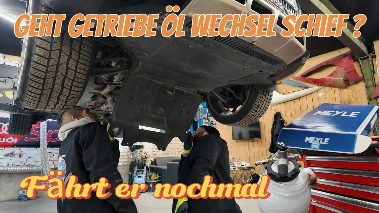 Audi A4 B8 Getriebe&ouml;lwechsel Notwendigkeit