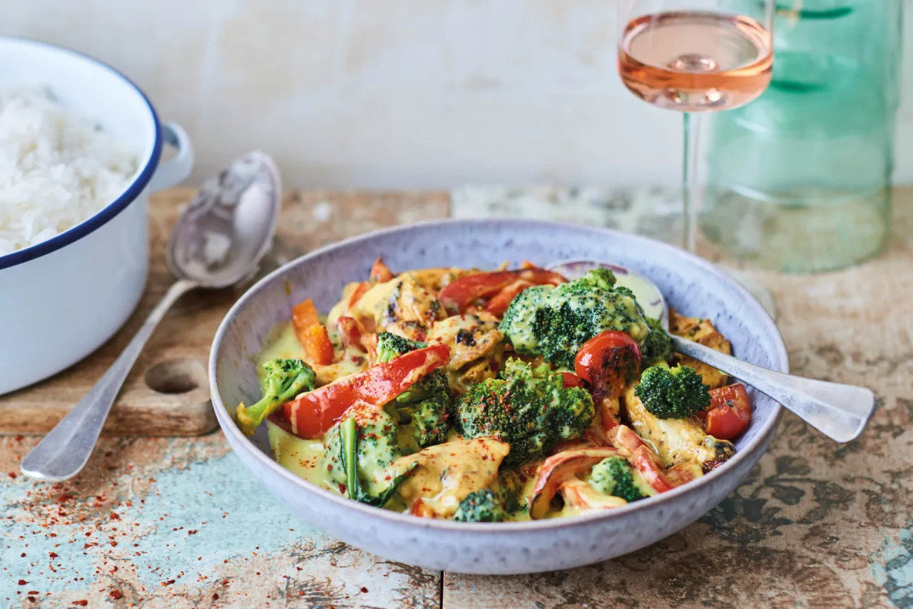 verschiedenes gem&uuml;se als hauptgericht