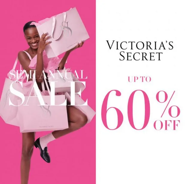 Victoria's Secret Semi-Annual Sale banner
