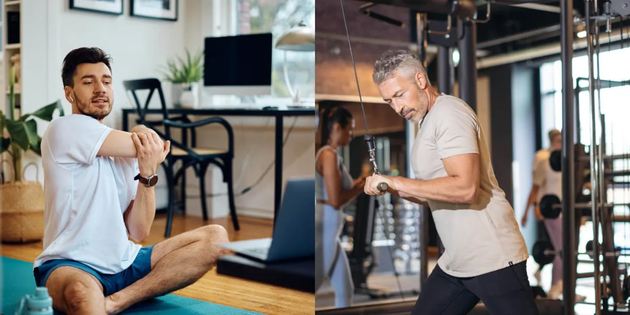Fitnessstudio vs Home Workout Vergleich