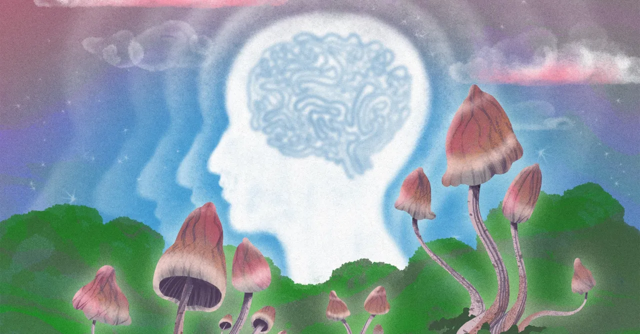 mechanizm działania psylocybiny w mózgu