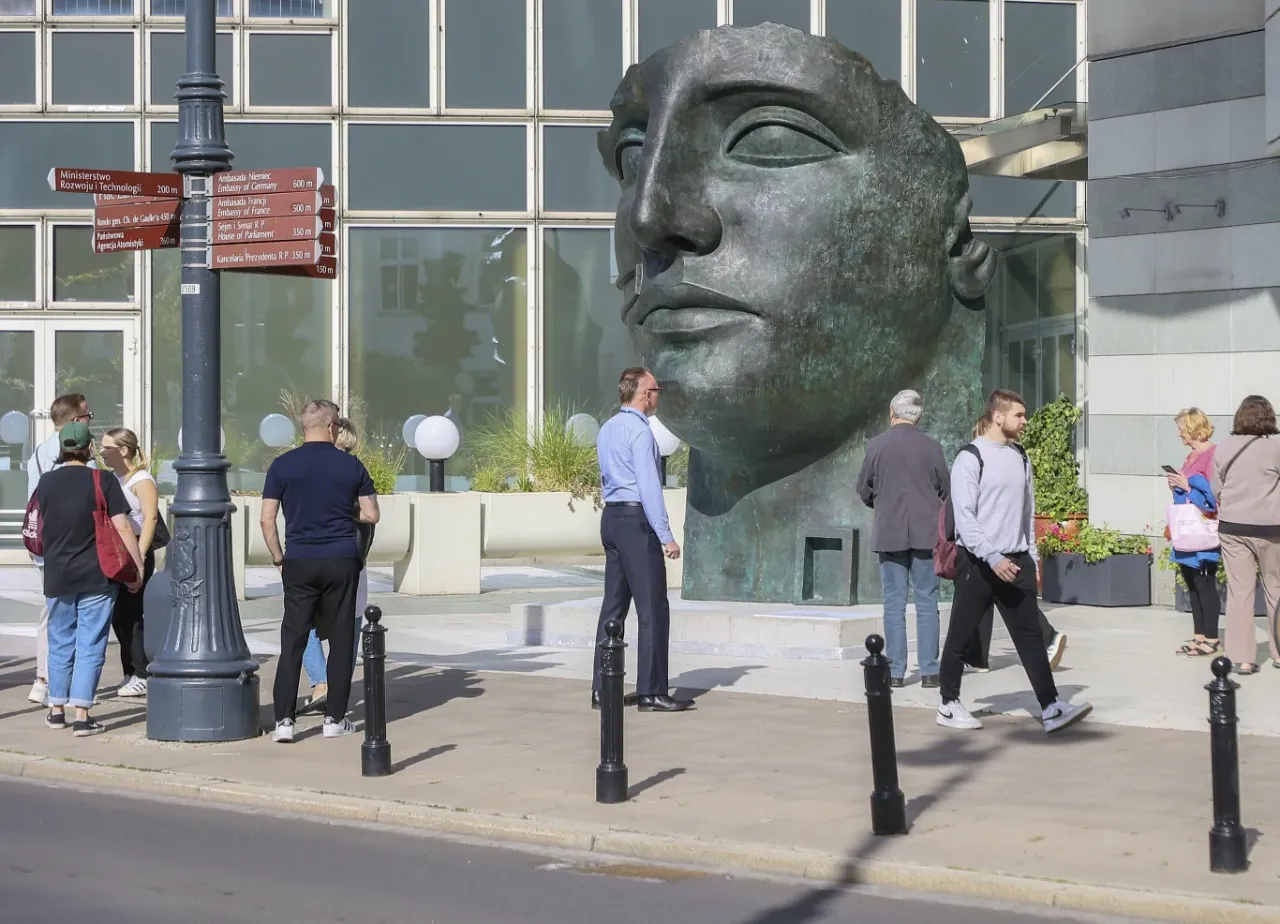 Rzeźba Tindaro Mitoraj Warszawa