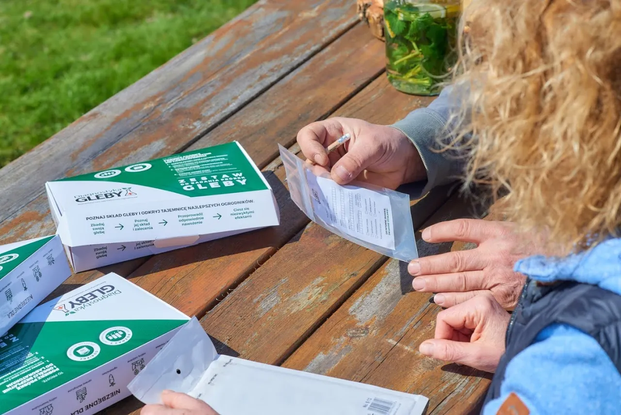 Etykieta próbki gleby instrukcja