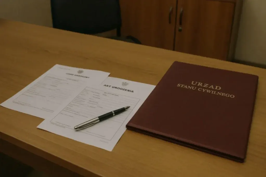 stos dokumentów do ślubu cywilnego