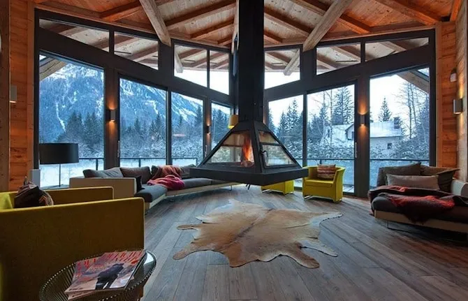 Chalet di lusso in montagna con vista panoramica