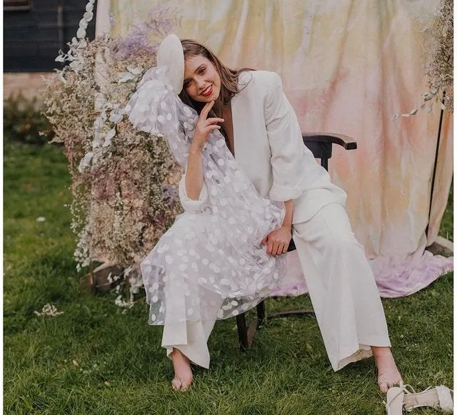 Panna Młoda stylizacje ślubne alternatywne suknie