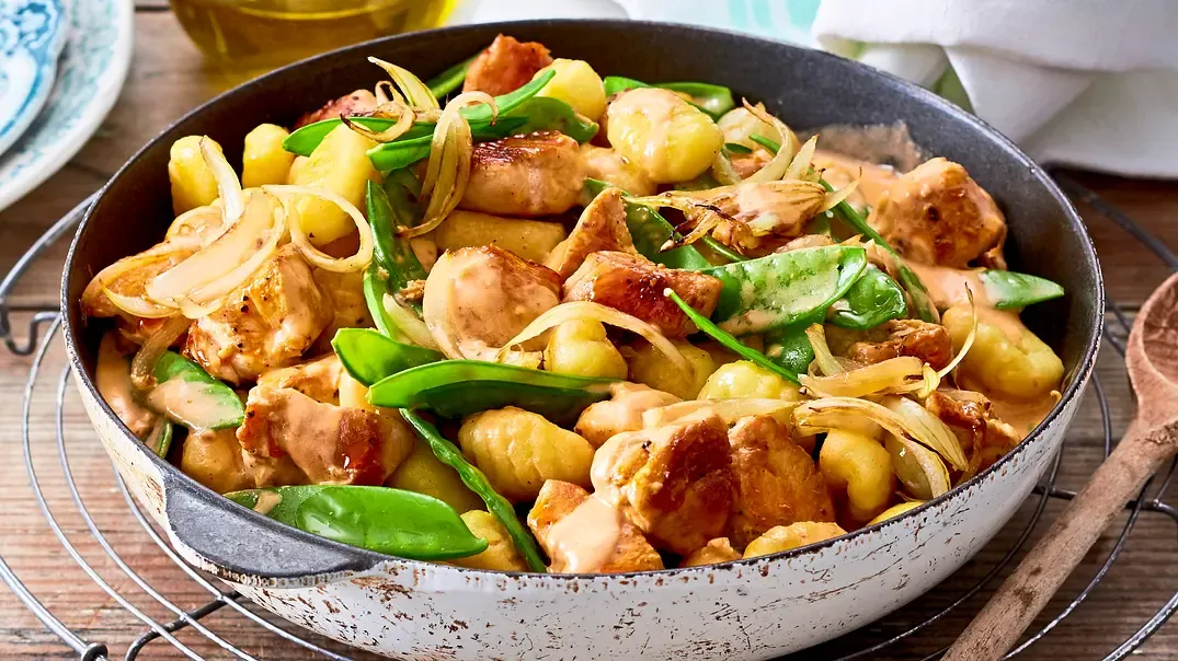 schnelle Feierabendk&uuml;che gesundes Pfannengericht