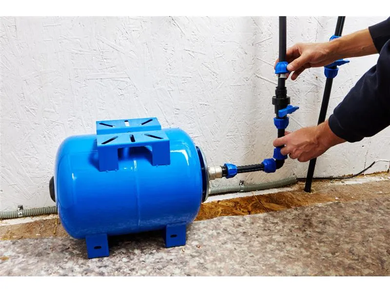 awaria pompy hydroforowej bez zaworu zwrotnego