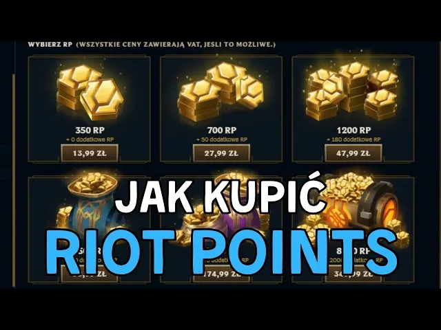 Jak kupić Riot Points w kliencie League of Legends