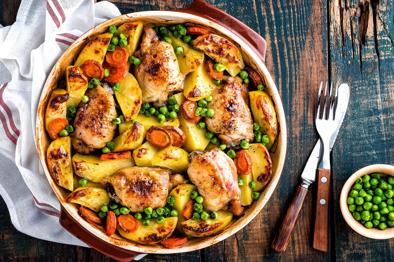 szybki bezglutenowy obiad w 15 minut