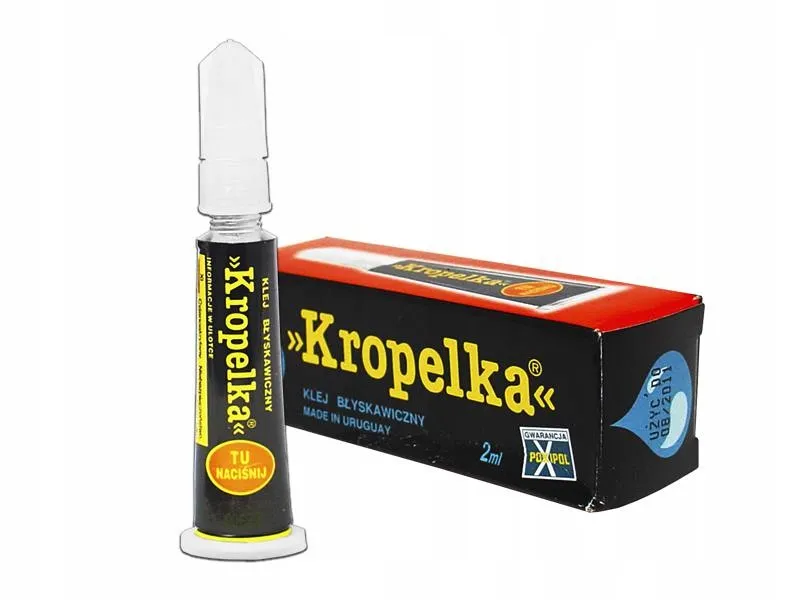 Kropelka klej do szkła