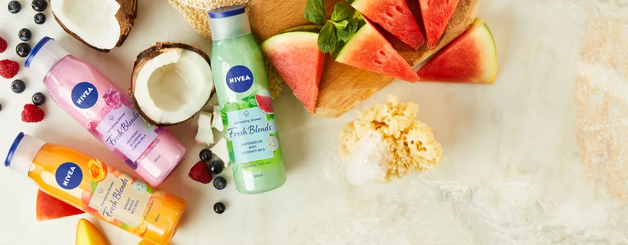 Nivea Natural Beauty żele pod prysznic i balsamy