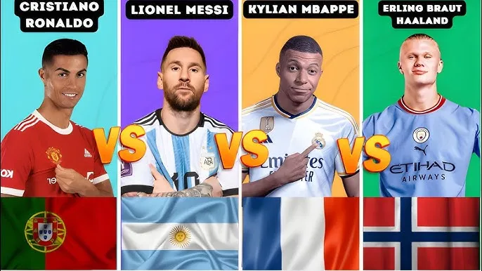 Por&oacute;wnanie zarobk&oacute;w piłkarzy Mbapp&eacute; Ronaldo Messi Haaland