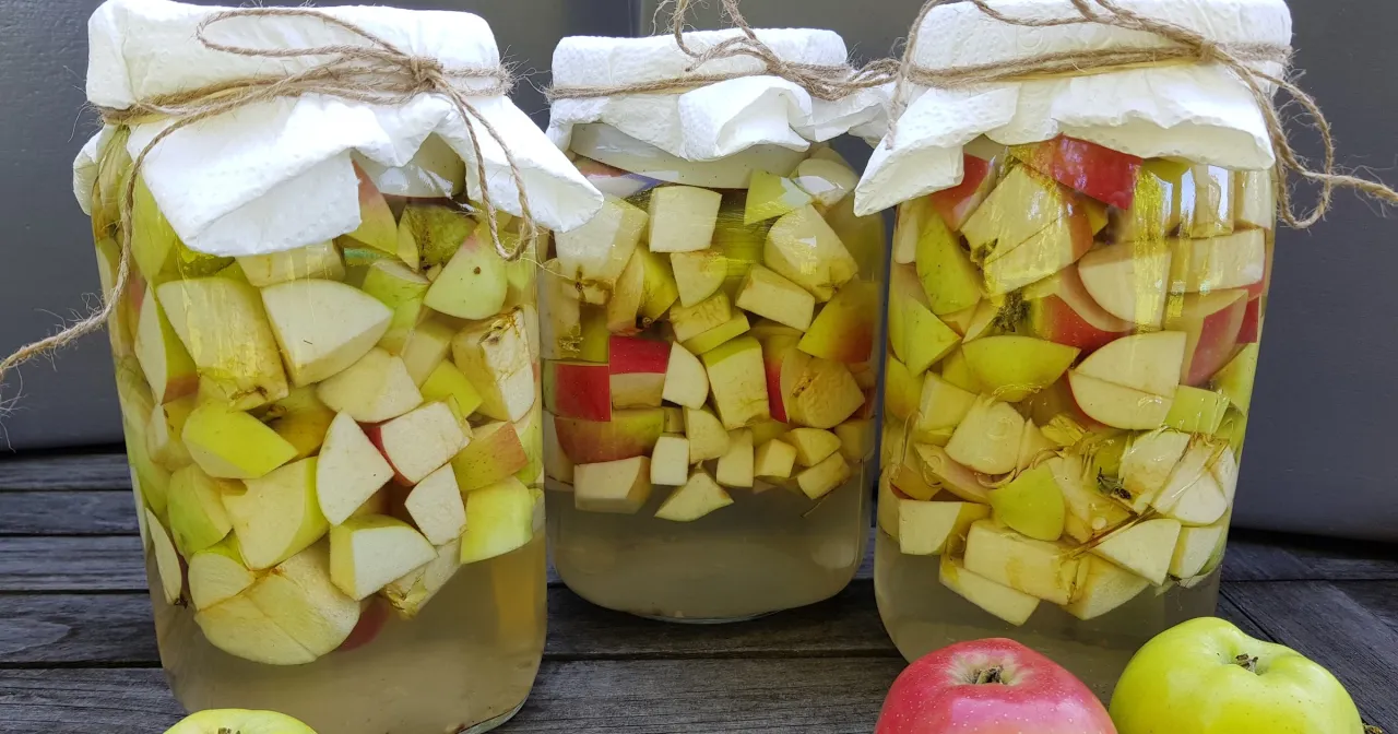 ocet jabłkowy przepisy napoje sałatki