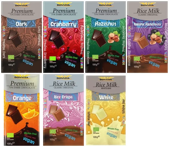 Popularne marki wegańskich czekolad