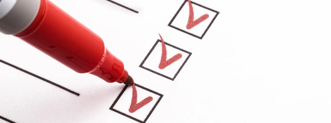 Odbiór mieszkania checklist