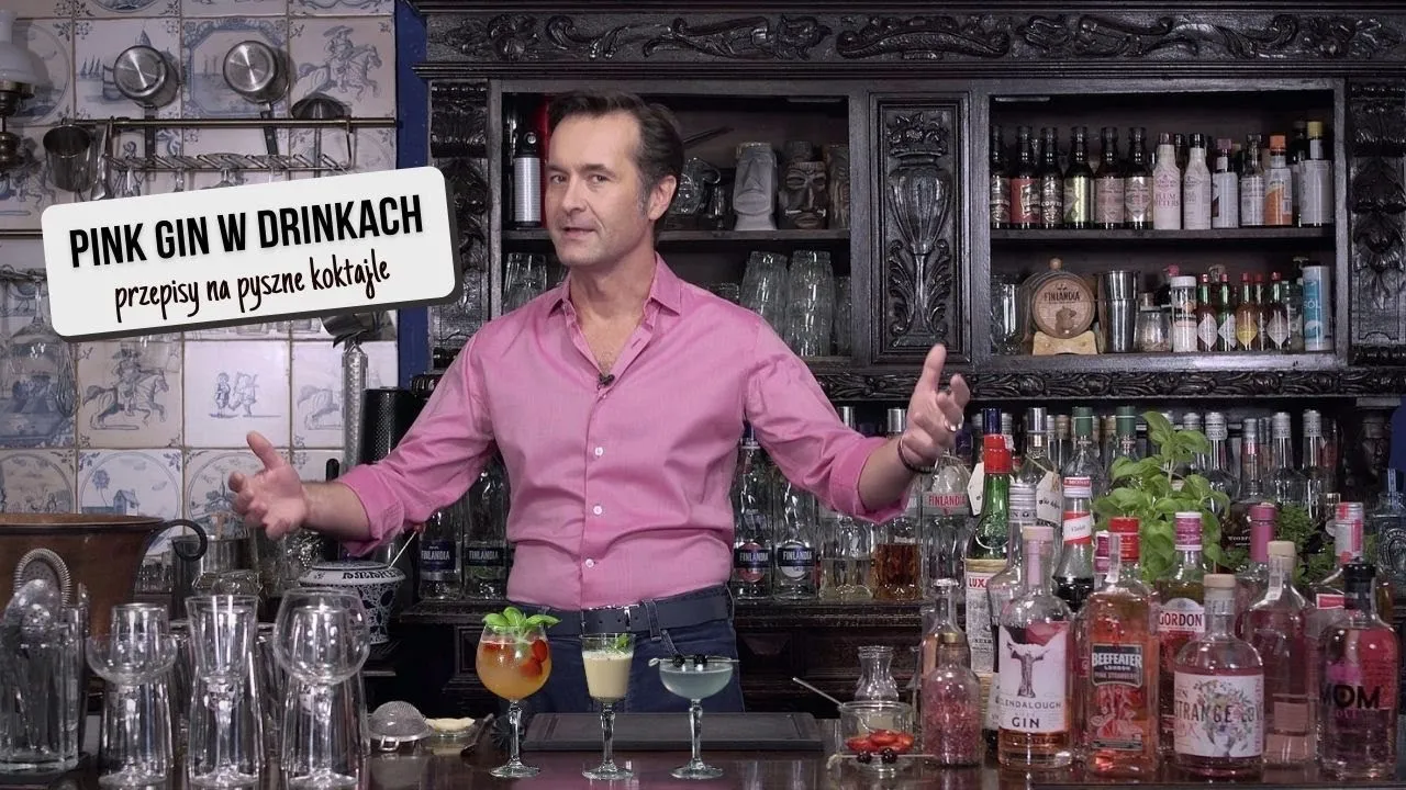 Zdjęcie Różowy gin drink: przepisy na pyszne koktajle, które zaskoczą