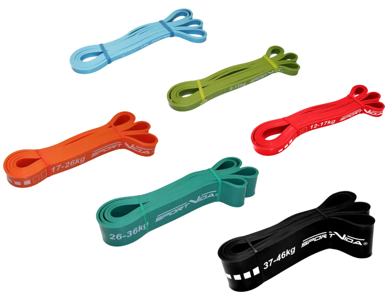 gumy do ćwiczeń op&oacute;r kolory