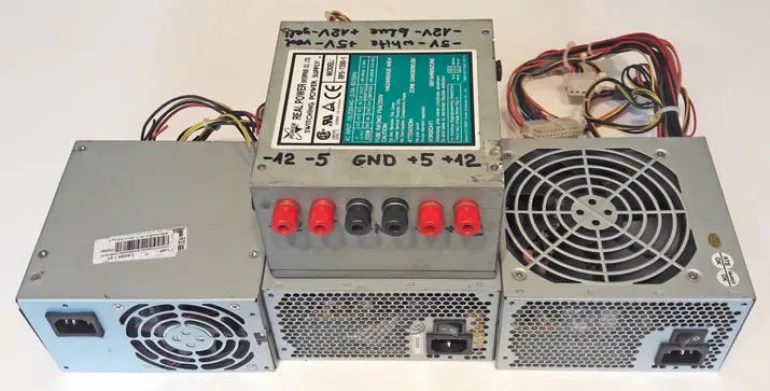 komputer zasilacz 600W schemat poboru mocy