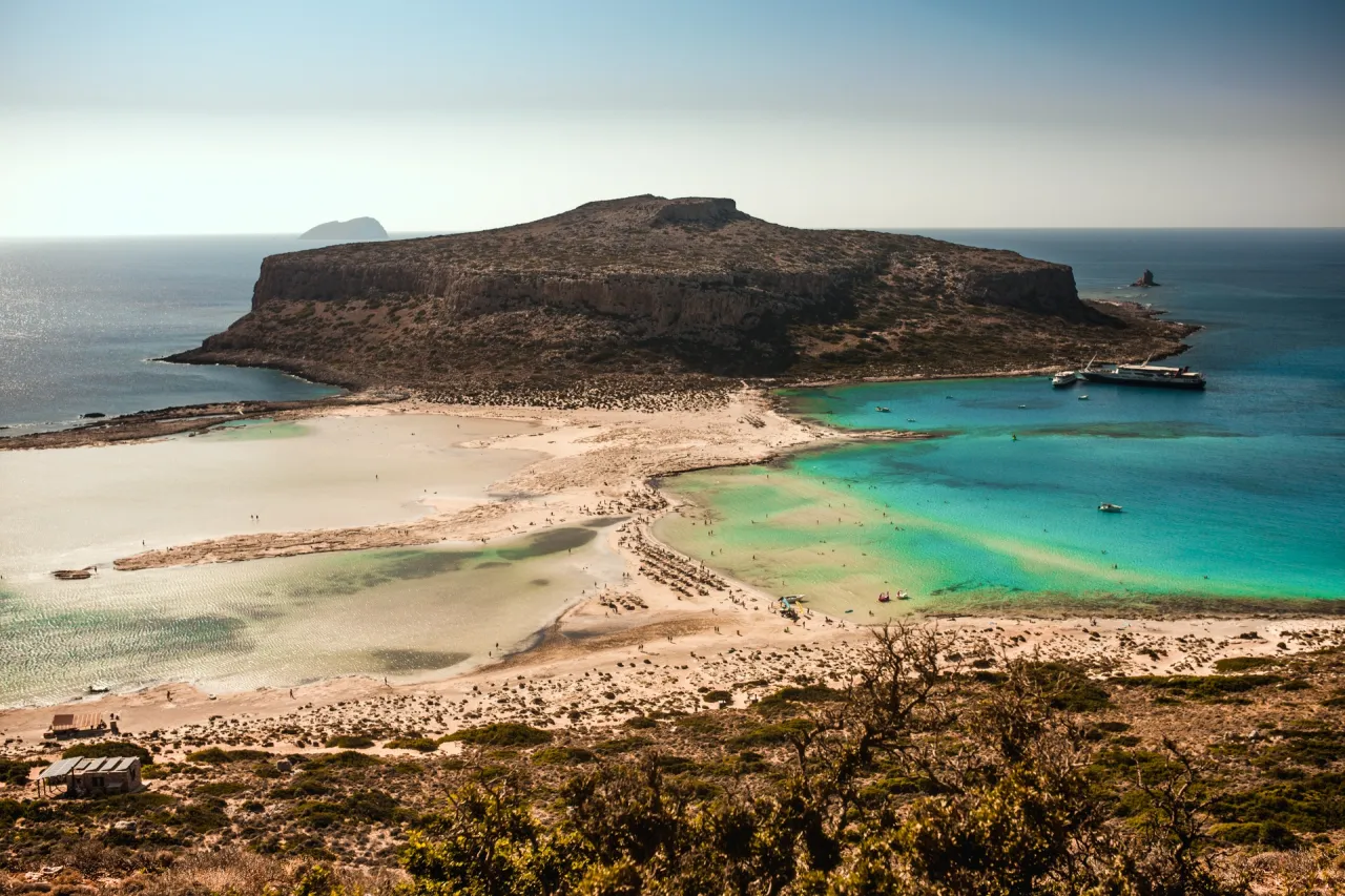 Laguna Balos widok z g&oacute;ry