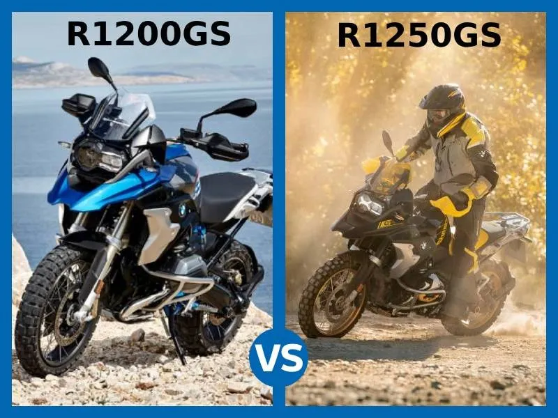 BMW R 1200 GS vs R 1250 GS comparison