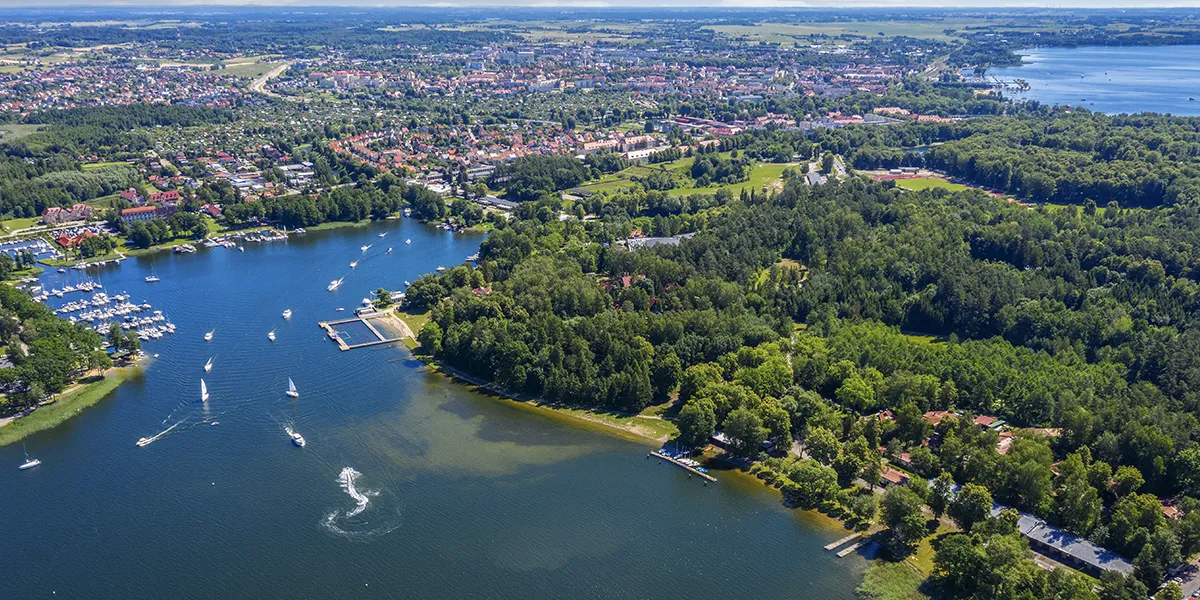 Krajobrazy Warmii i Mazur z serialu Nad Rozlewiskiem