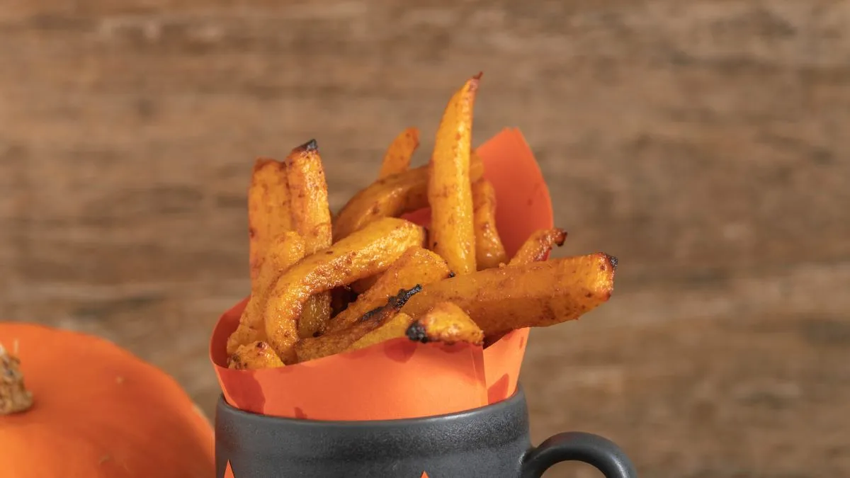 różne rodzaje dyni do frytek