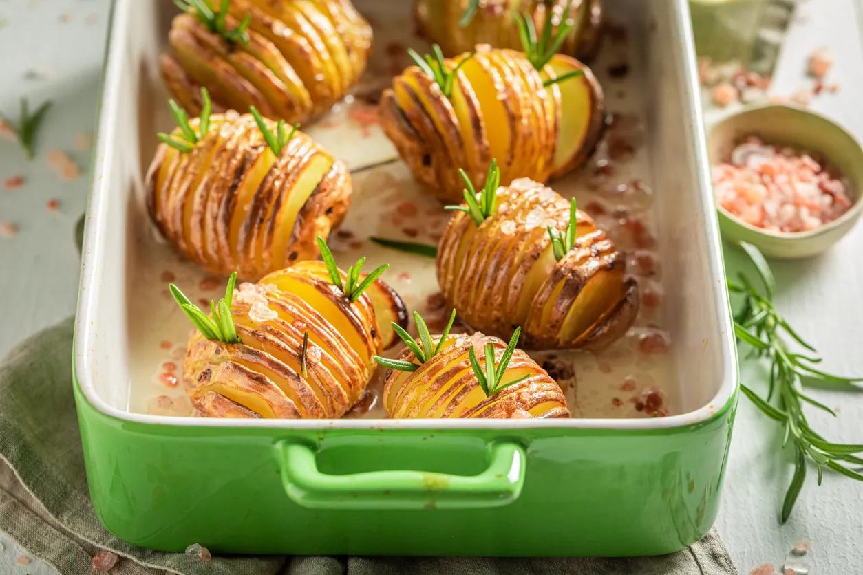 ziemniaki Hasselback