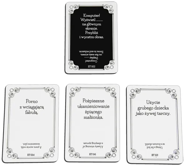 Karty Dżentelmenów dodatki wszystkie