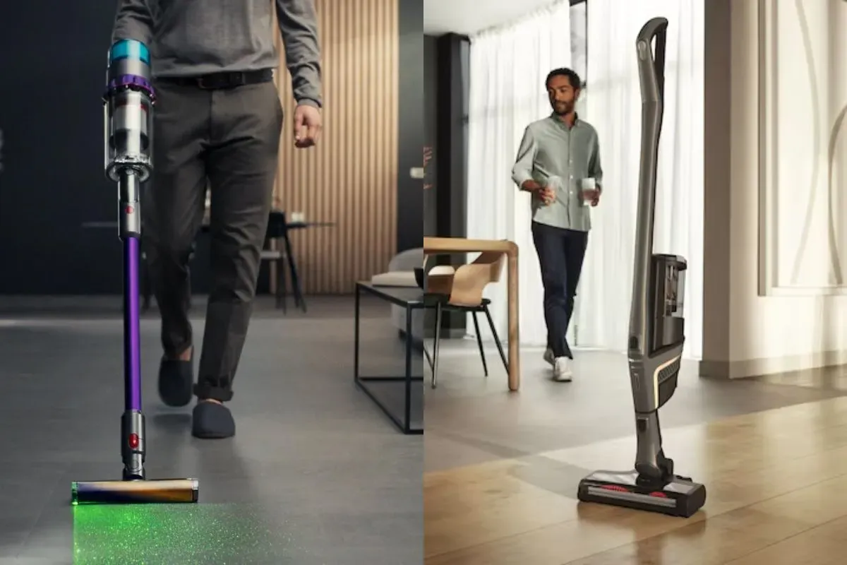 Miele Triflex vs Dyson V series porównanie