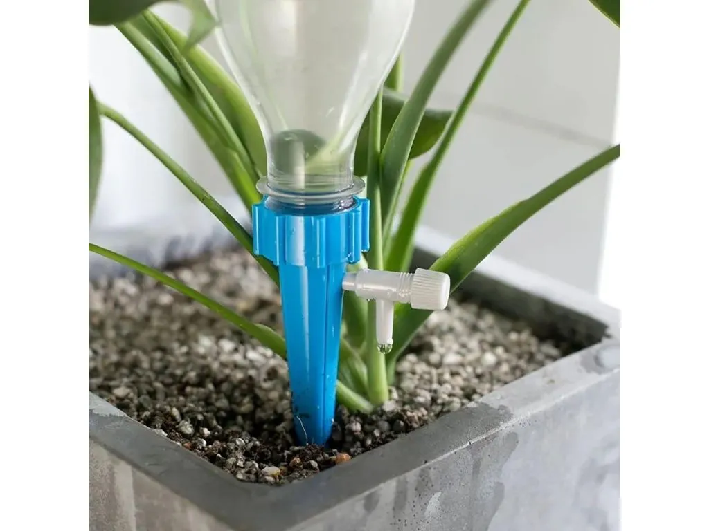 domowy nawadniacz z butelki materiały